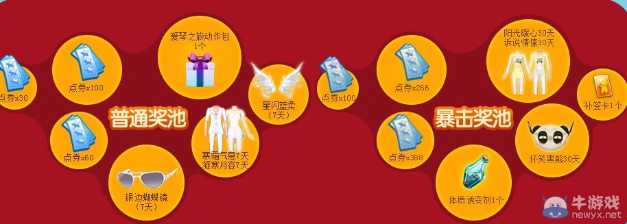 《QQ炫舞》新年簽到 好運連連