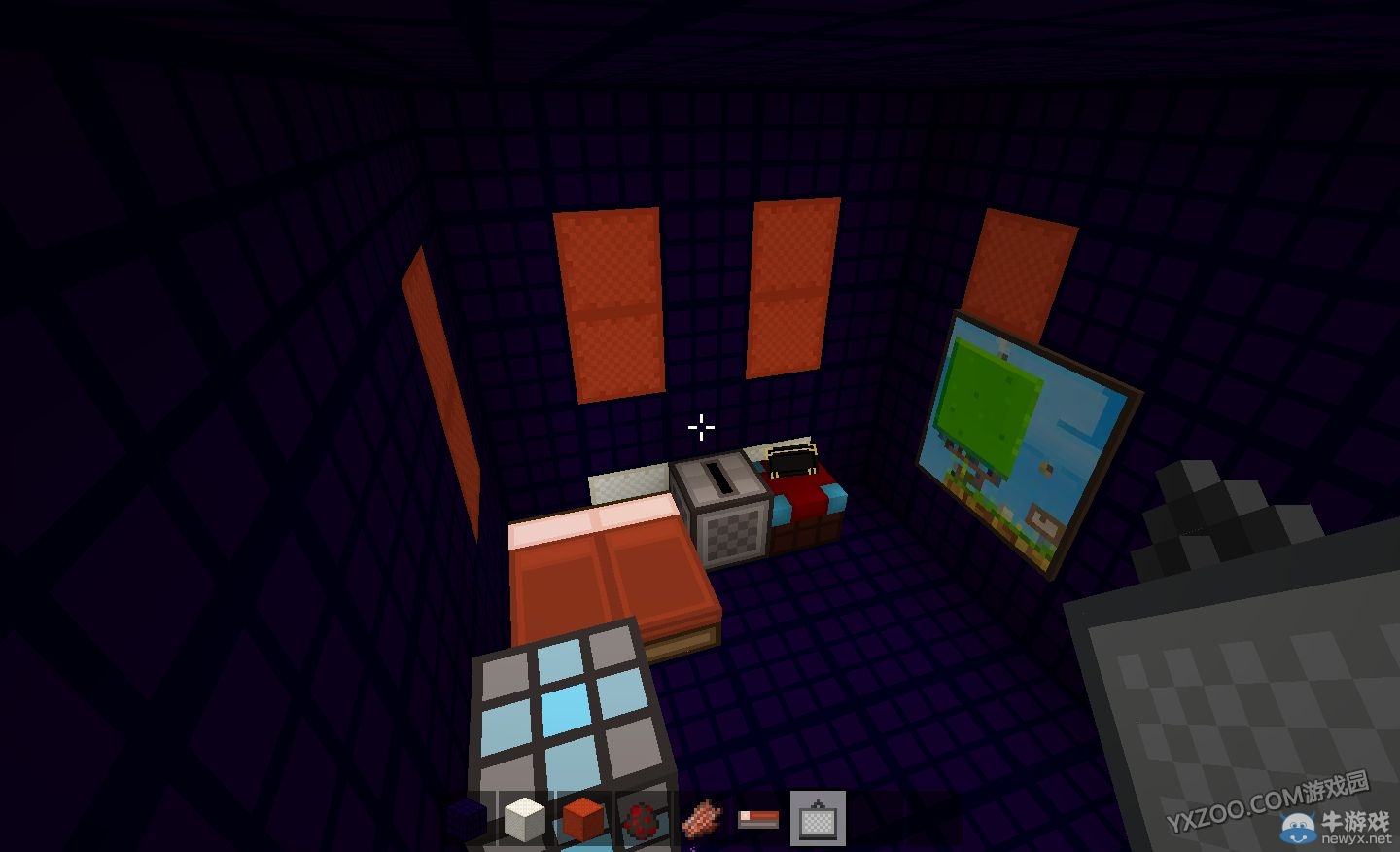 《我的世界》蜘蛛模型房屋建筑圖文教程