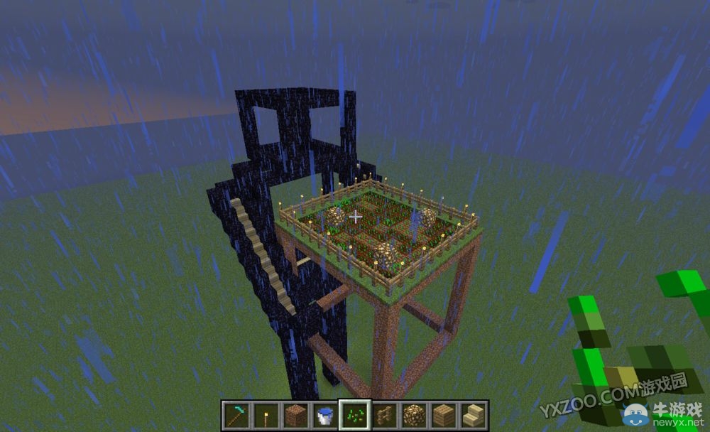 《我的世界》末影人模型房屋建筑圖文教程