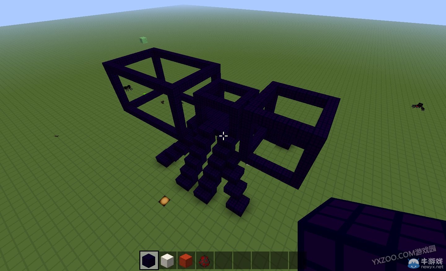 《我的世界》蜘蛛模型房屋建筑圖文教程