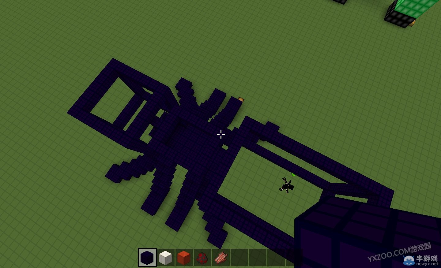 《我的世界》蜘蛛模型房屋建筑圖文教程