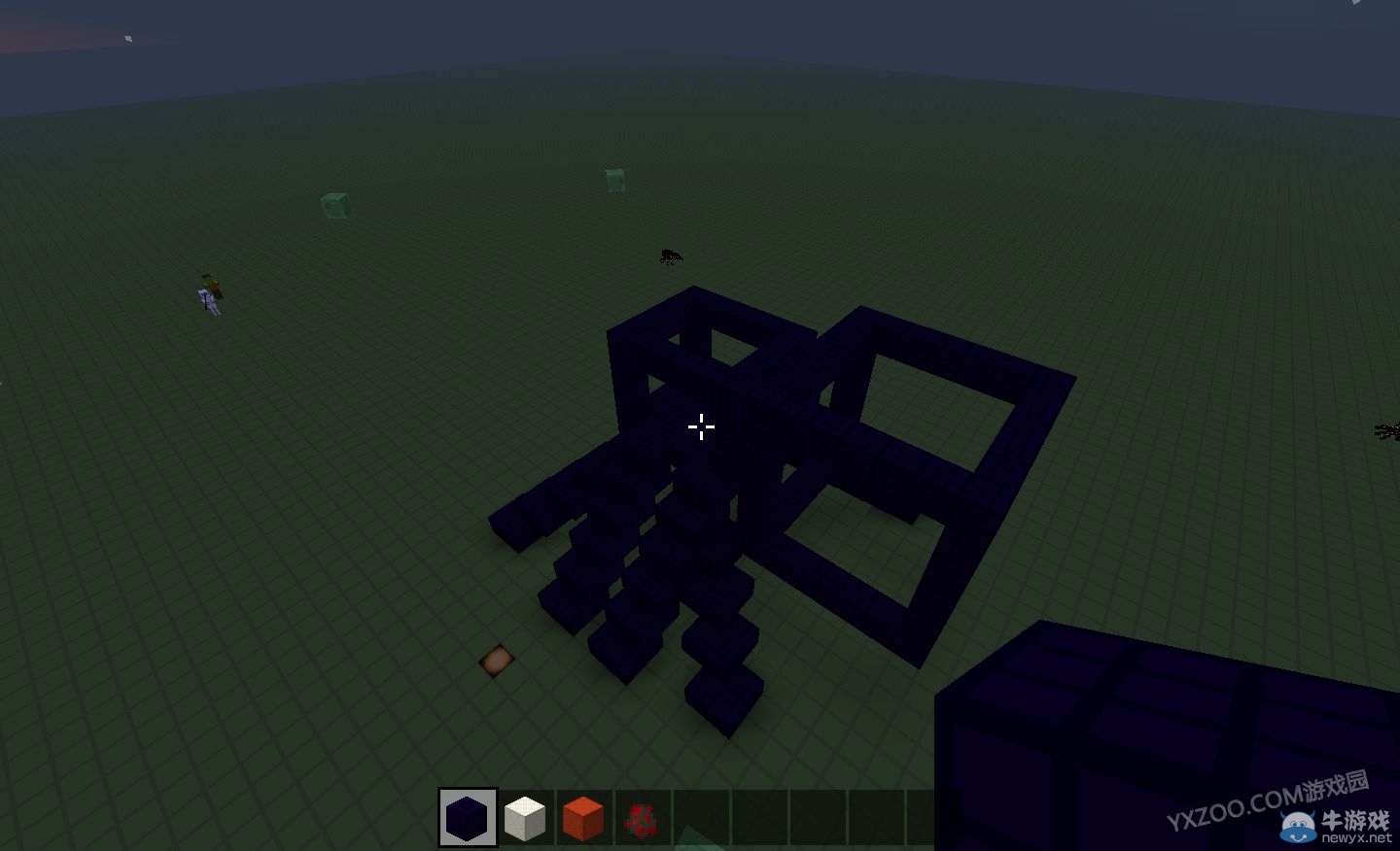 《我的世界》蜘蛛模型房屋建筑圖文教程