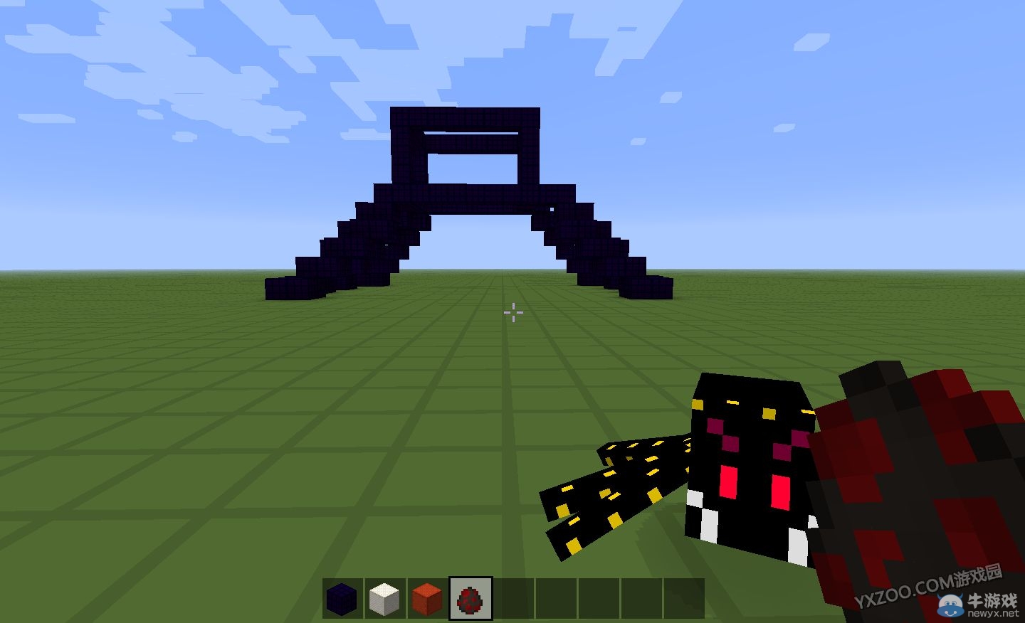 《我的世界》蜘蛛模型房屋建筑圖文教程