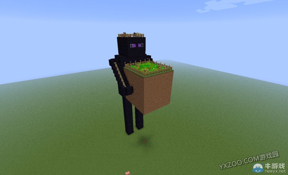 《我的世界》末影人模型房屋建筑圖文教程