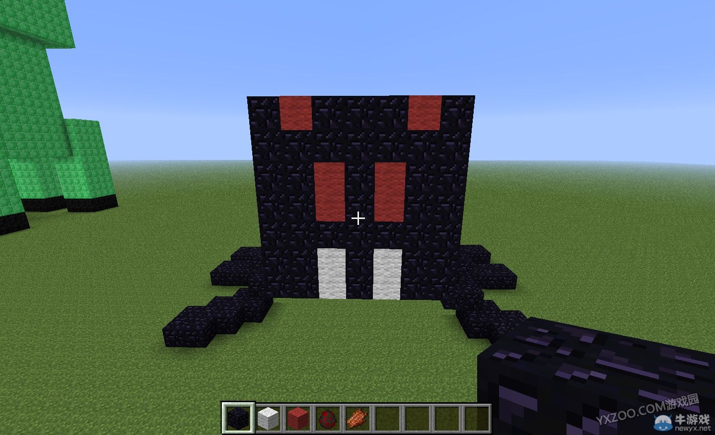 《我的世界》蜘蛛模型房屋建筑圖文教程