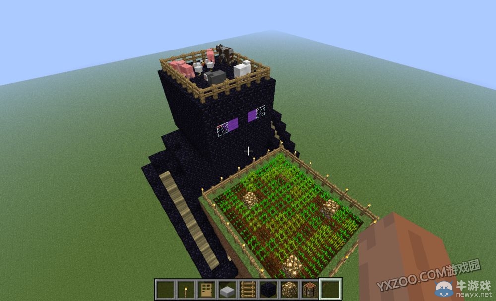 《我的世界》末影人模型房屋建筑圖文教程