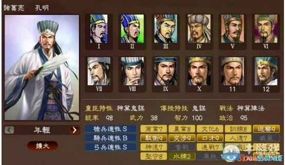 《三國志13》戰(zhàn)法與武將歷史契合度排名一覽