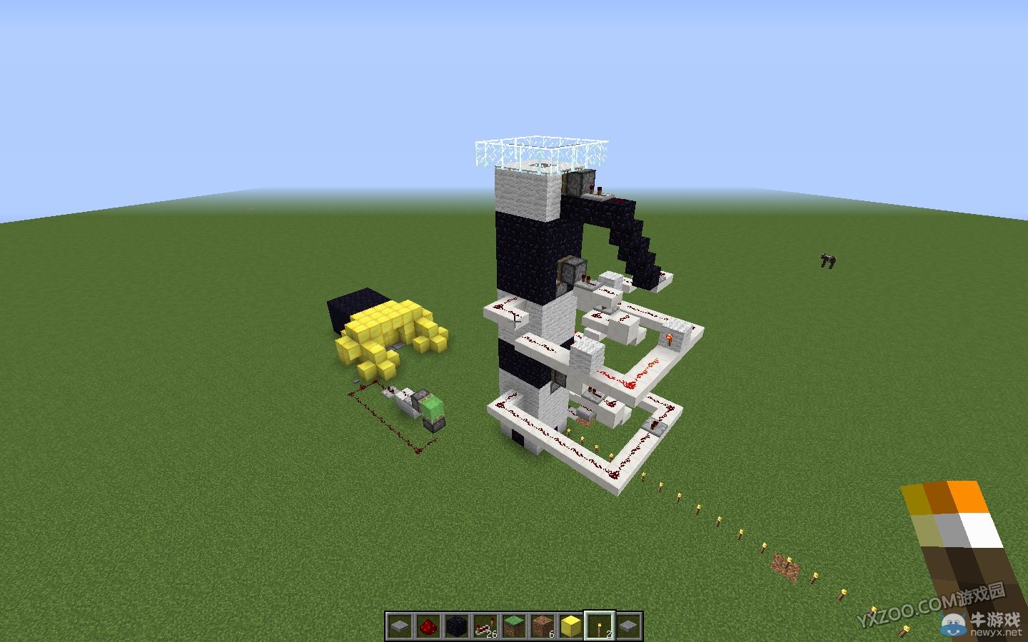 《我的世界》超安全紅石密碼門制作攻略