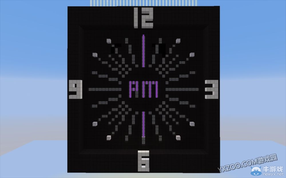 《我的世界》信標(biāo)光柱顯示時(shí)鐘制作攻略