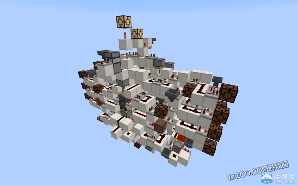 《我的世界》信標光柱顯示時鐘制作攻略