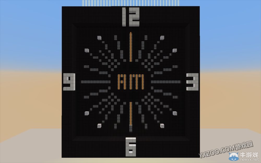 《我的世界》信標(biāo)光柱顯示時(shí)鐘制作攻略