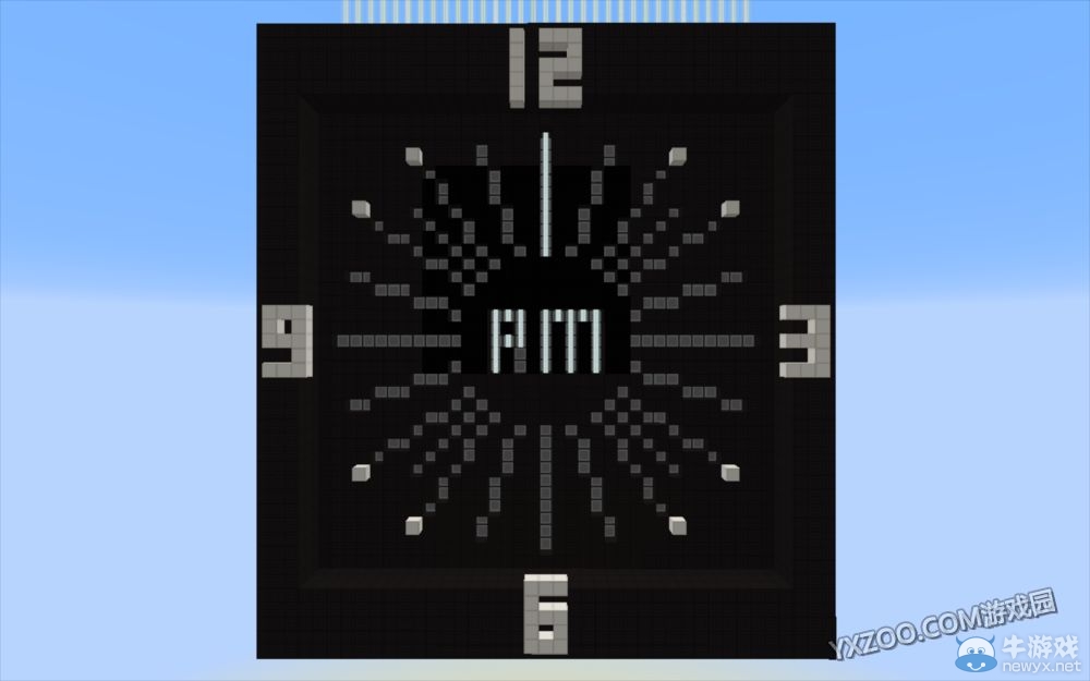 《我的世界》信標(biāo)光柱顯示時(shí)鐘制作攻略