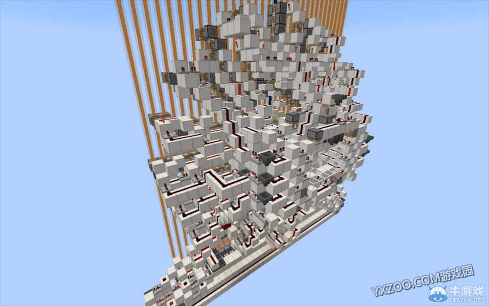 《我的世界》信標(biāo)光柱顯示時(shí)鐘制作攻略