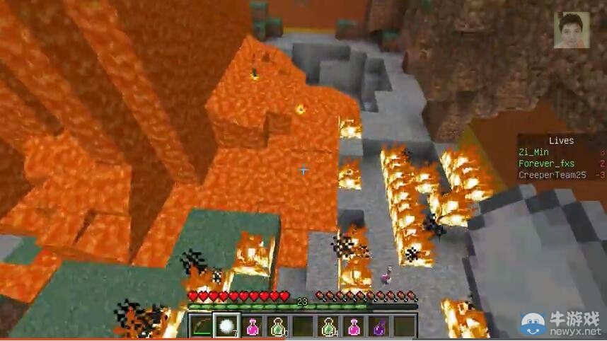 《我的世界》1.8雙人熊孩子小游戲 烈火雄心（籽岷）視頻解說