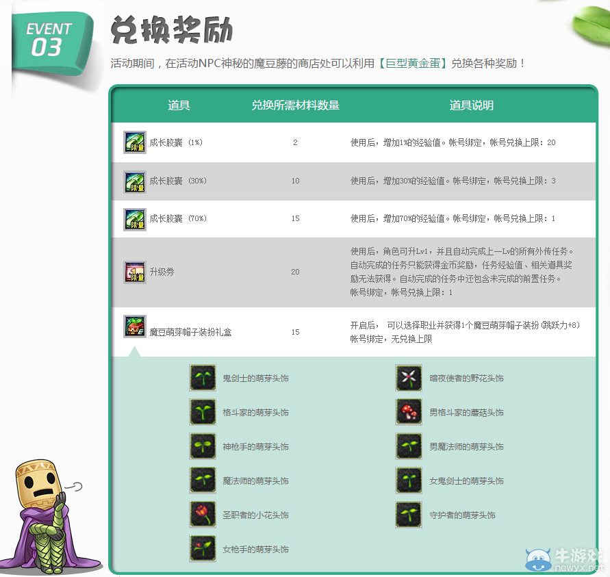 《DNF》勇士與魔豆 頭頂小草萌萌噠
