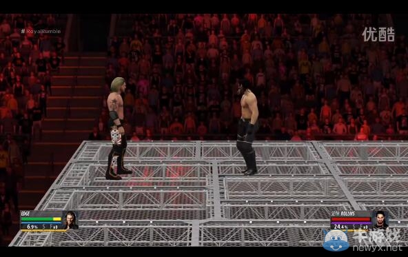 《WWE 2K16》上鐵籠方法