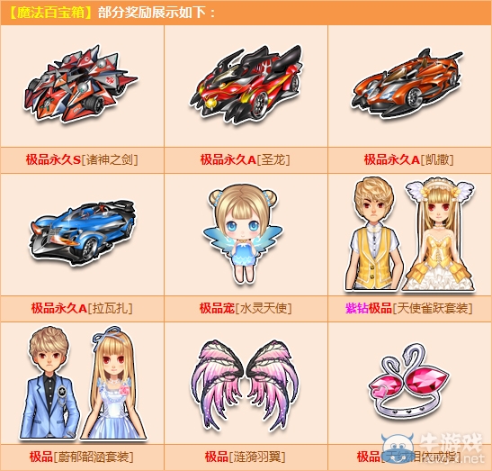 《QQ飛車》魔法百寶箱全新來襲 2Q幣得諸神之劍