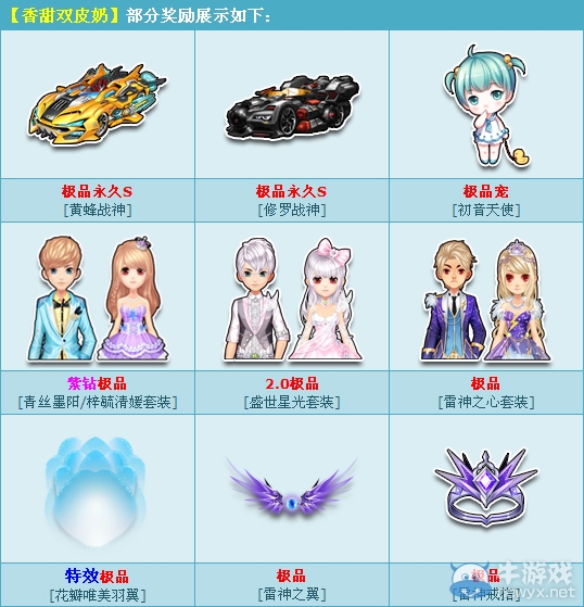 《QQ飛車(chē)》吃香甜雙皮奶 雙贏永久戰(zhàn)神S
