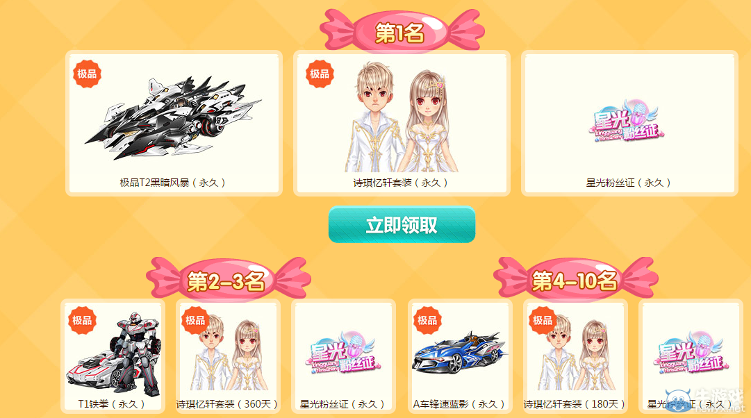 《QQ飛車》星光秀場一周年 蛋糕狂歡party