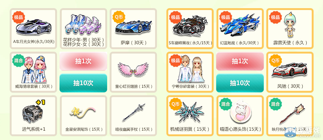 《QQ飛車》星光秀場一周年 蛋糕狂歡party