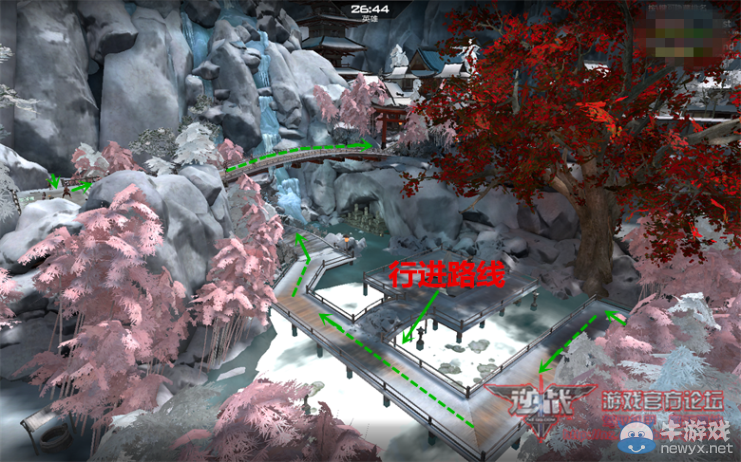 《逆戰》櫻之谷通關指引赤青雙鬼