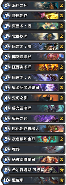 《爐石傳說》K神恩佐斯環牧