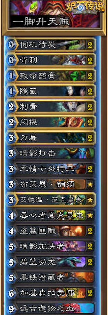 《爐石傳說》一腳升天賊