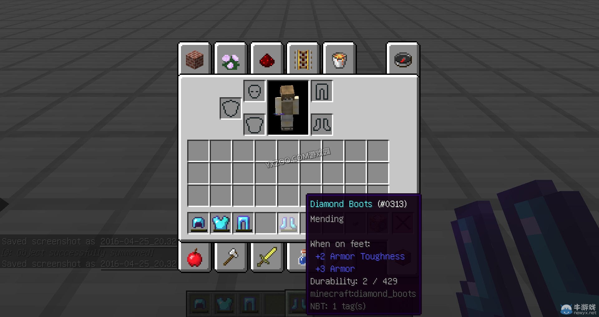 《我的世界》1.9附魔經驗修補細節研究