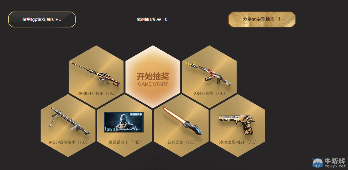 CF掌上TGP 免費領取特權禮包