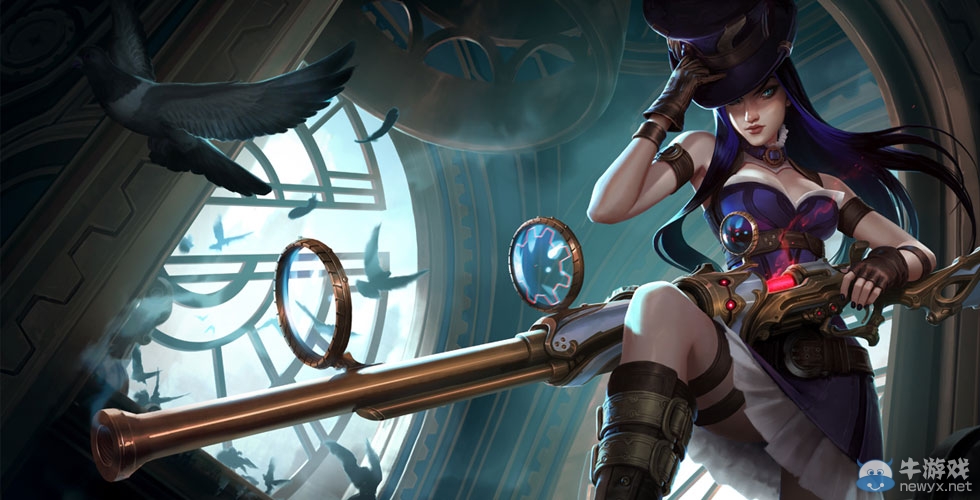 《LOL》皮城女警 凱特琳皮膚大全