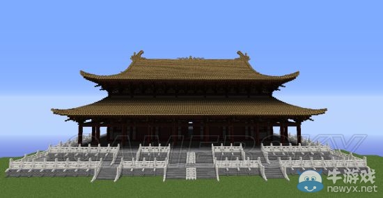 《我的世界》中式大型建筑建造圖文教程