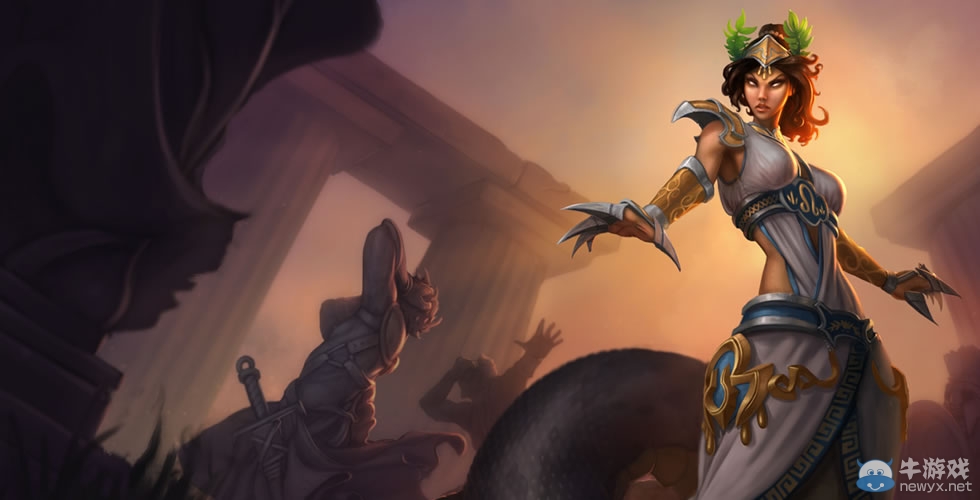 《LOL》魔蛇之擁卡西奧佩婭背景故事