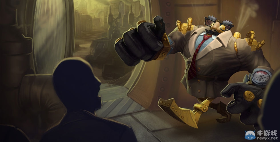 《LOL》蒸汽機(jī)器人布里茨背景故事