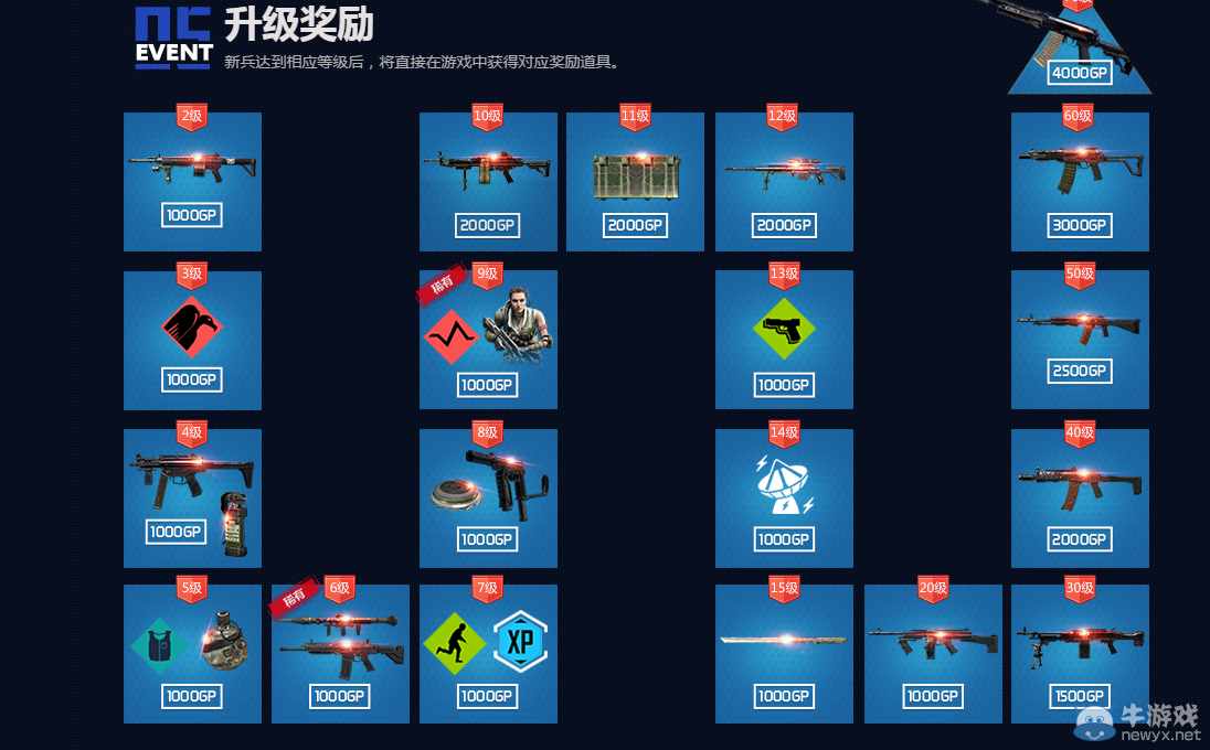 《使命召喚OL》豪禮送新兵 四色全鉆人氣武器任你拿