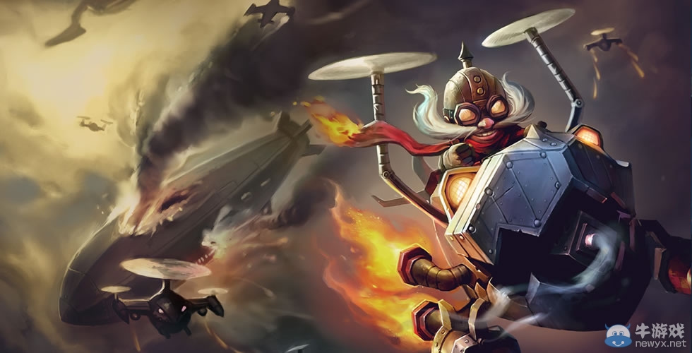 《LOL》英勇投彈手庫奇背景故事