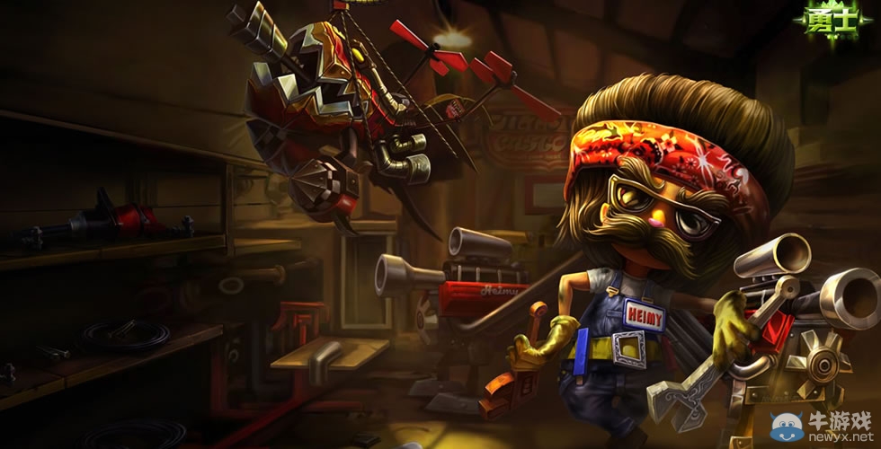 《LOL》大發明家黑默丁格背景故事