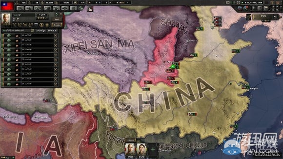 《鋼鐵雄心4》中國地圖戰(zhàn)場內(nèi)容介紹