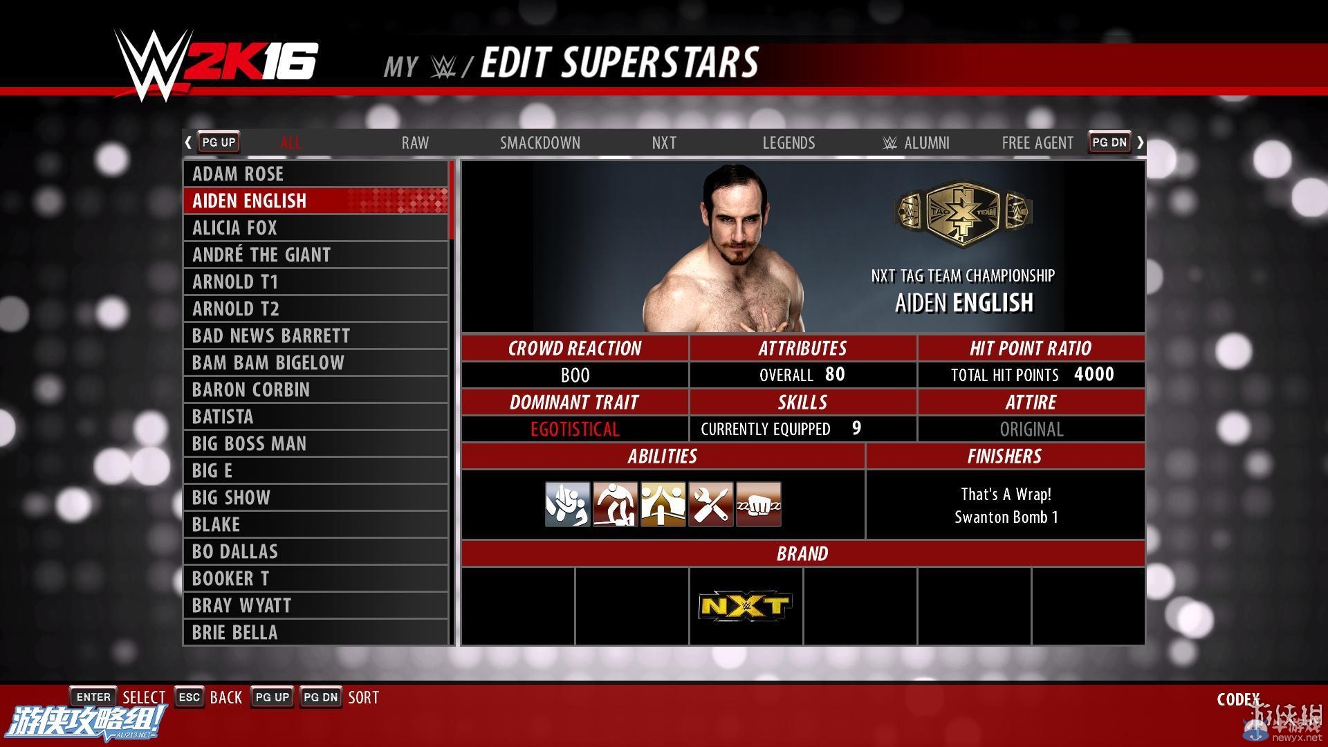 《WWE 2K16》PC版圖文教程攻略