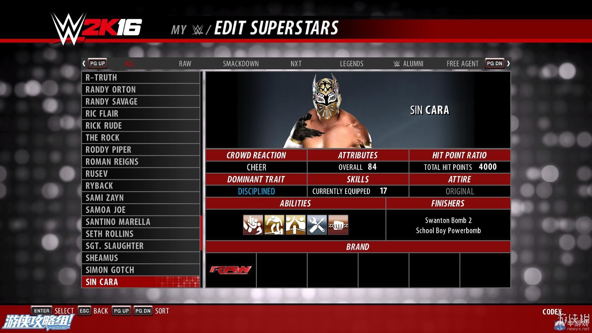 《WWE 2K16》PC版圖文教程攻略