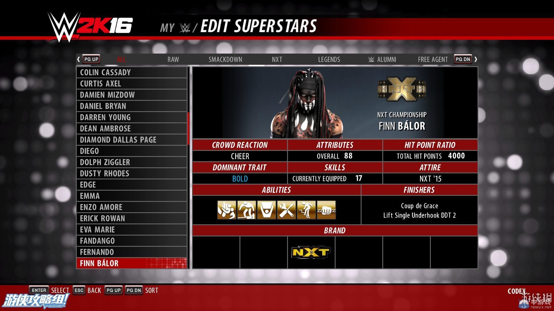 《WWE 2K16》PC版圖文教程攻略