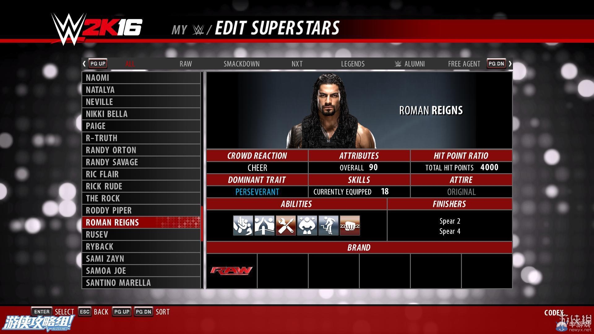 《WWE 2K16》PC版圖文教程攻略