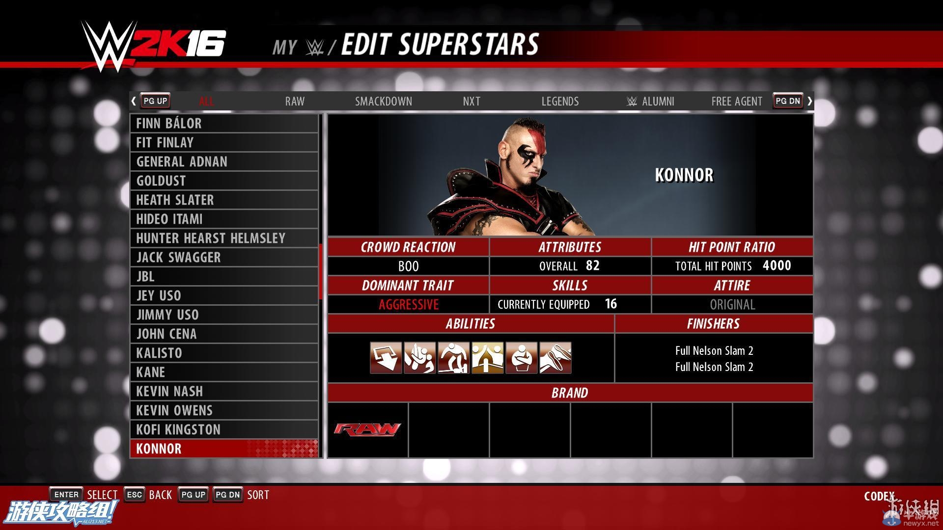 《WWE 2K16》PC版圖文教程攻略