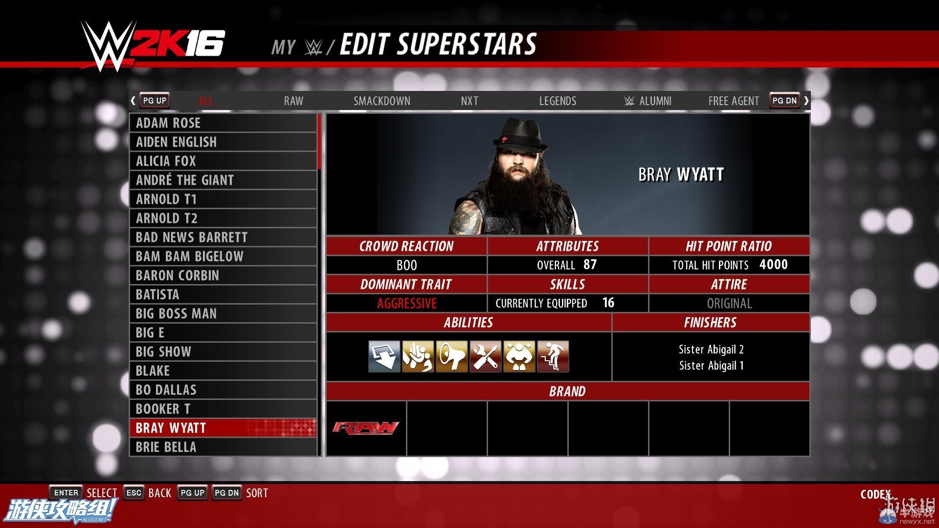 《WWE 2K16》PC版圖文教程攻略