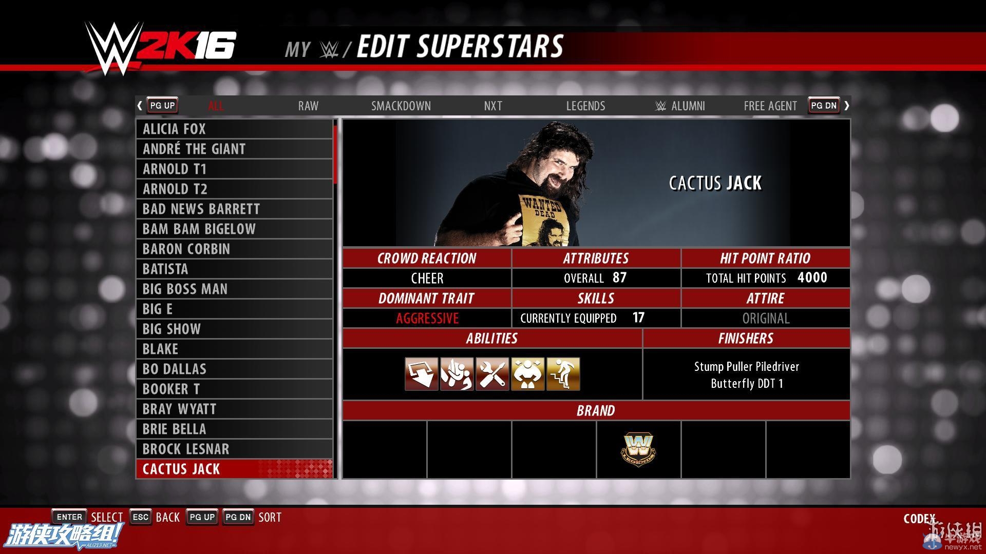 《WWE 2K16》PC版圖文教程攻略