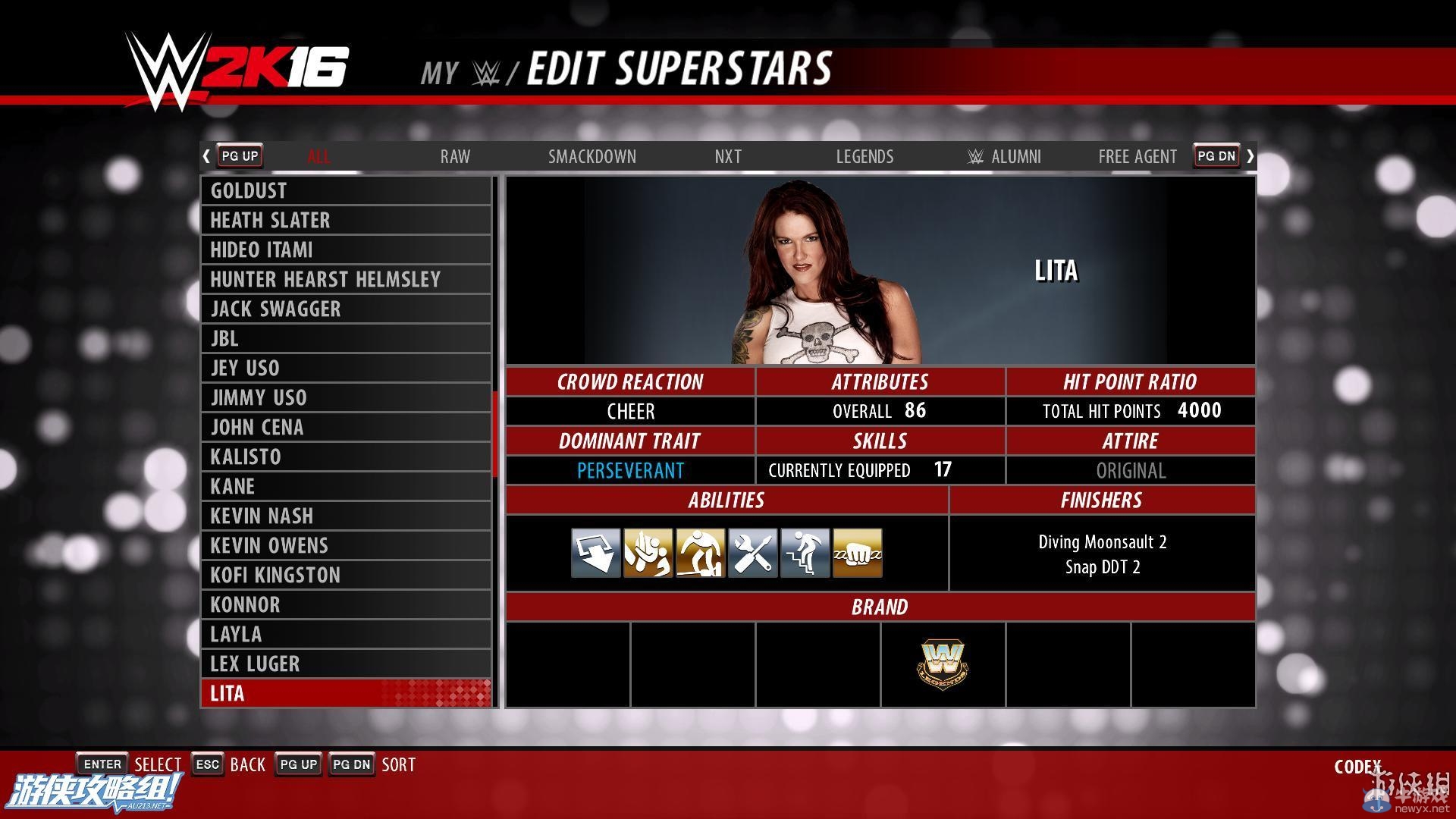 《WWE 2K16》PC版圖文教程攻略