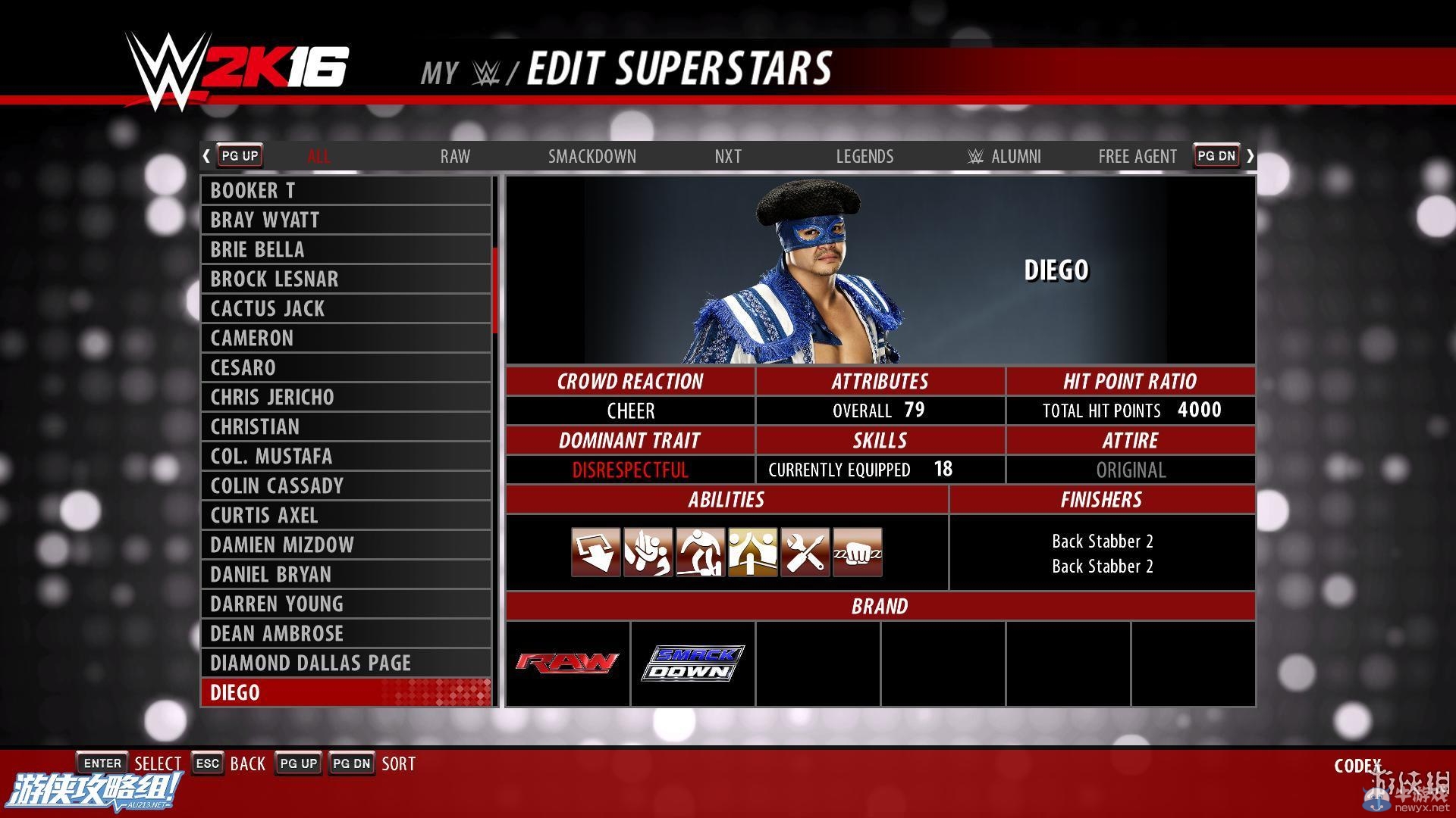 《WWE 2K16》PC版圖文教程攻略