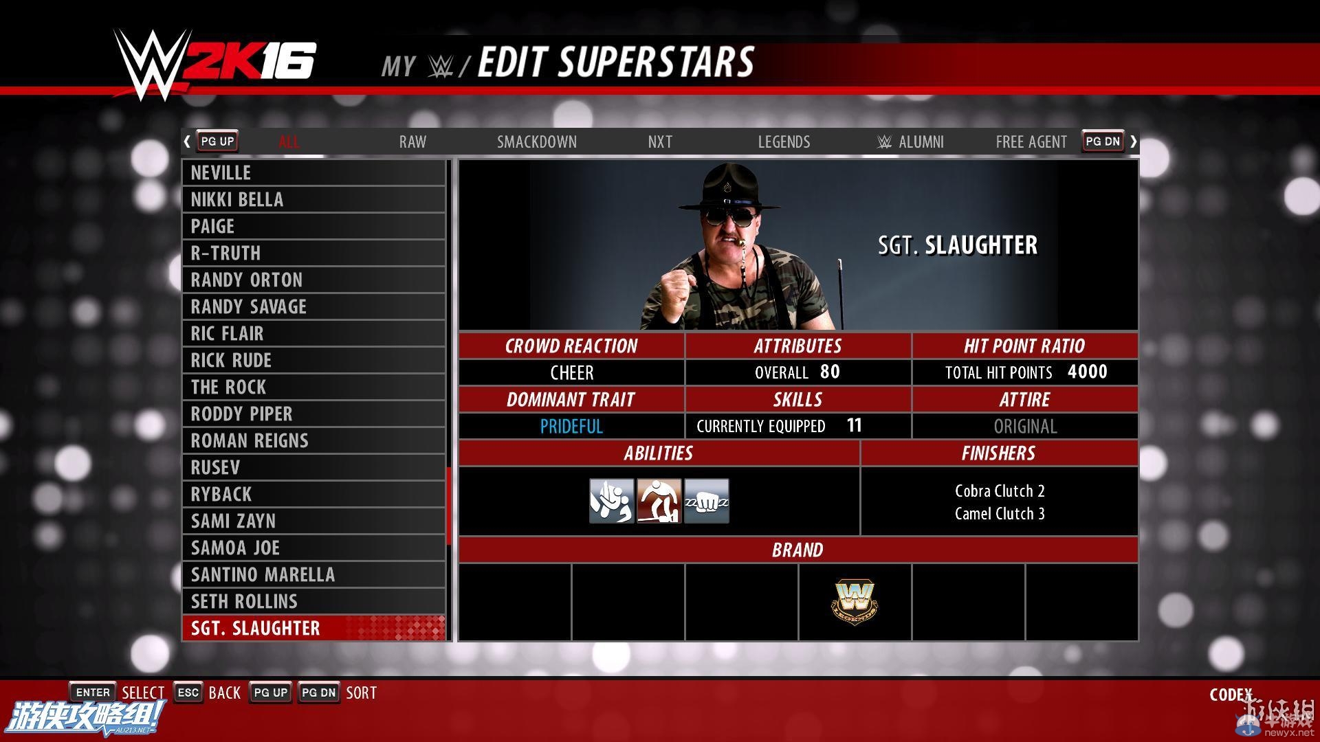 《WWE 2K16》PC版圖文教程攻略
