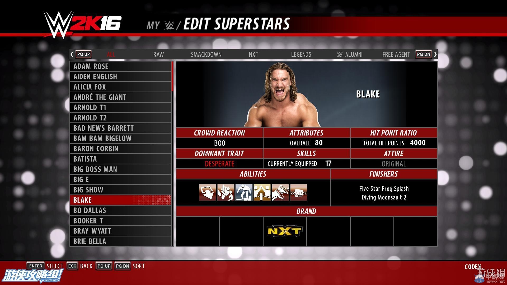 《WWE 2K16》PC版圖文教程攻略