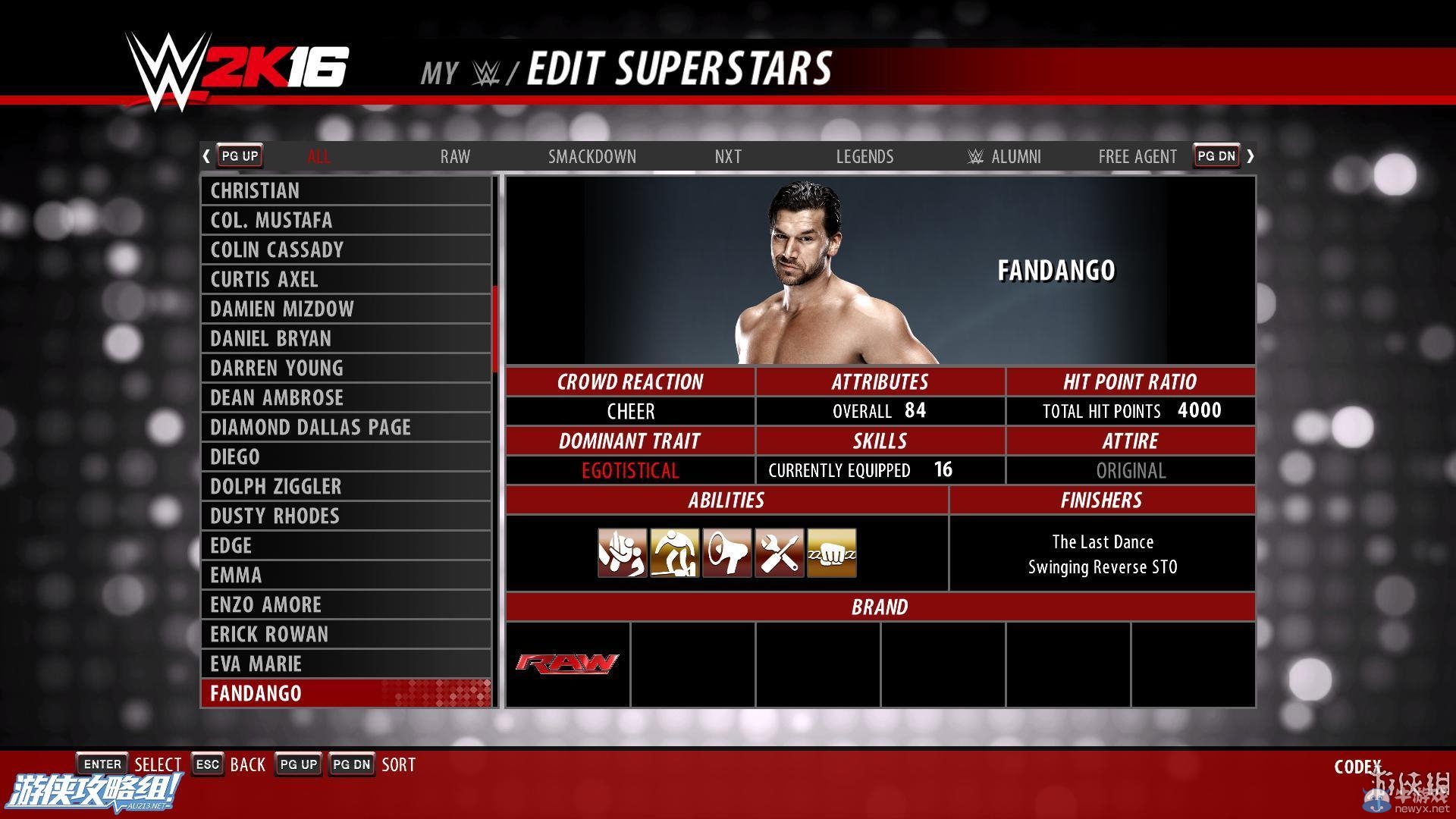 《WWE 2K16》PC版圖文教程攻略