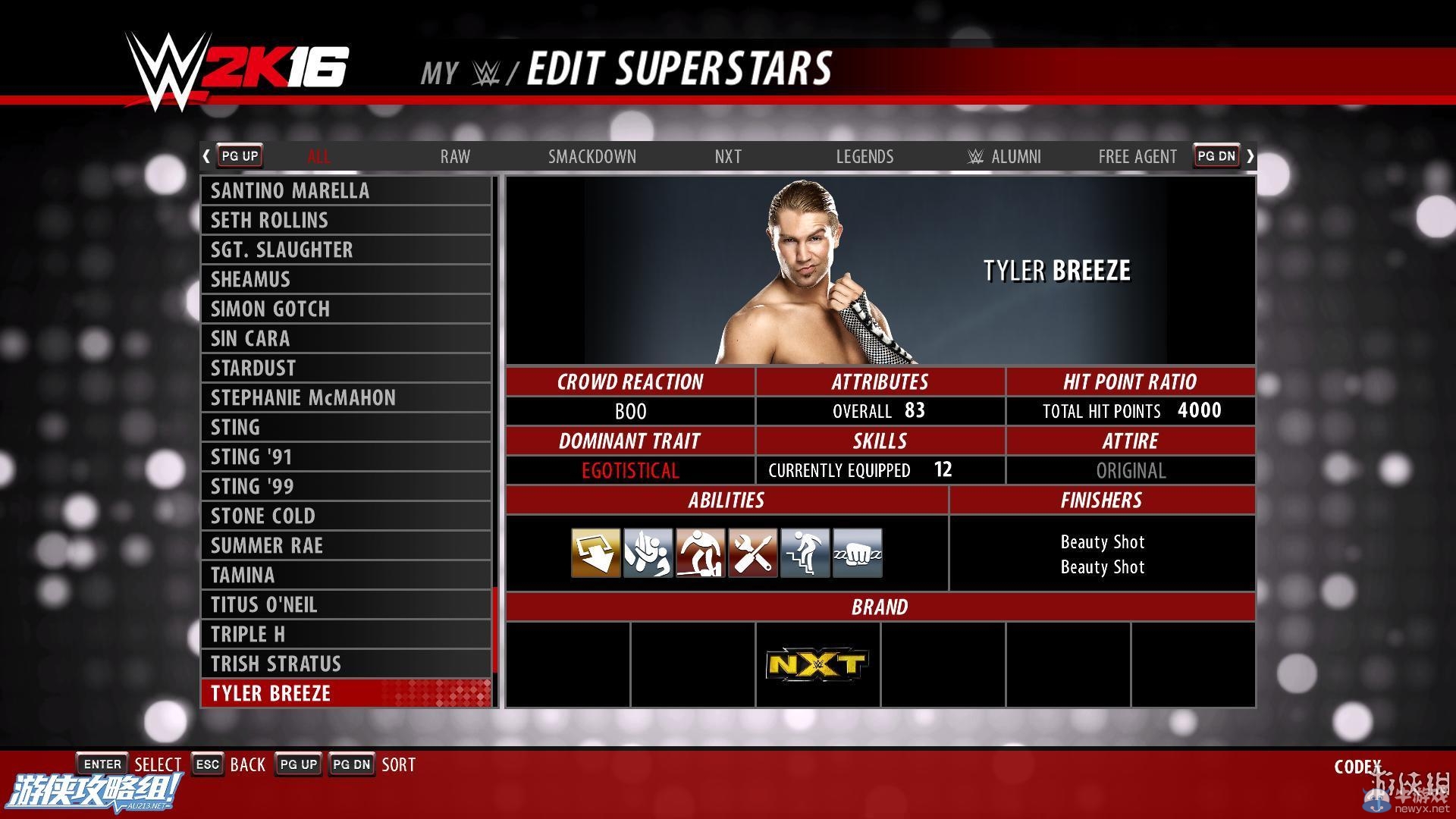 《WWE 2K16》PC版圖文教程攻略